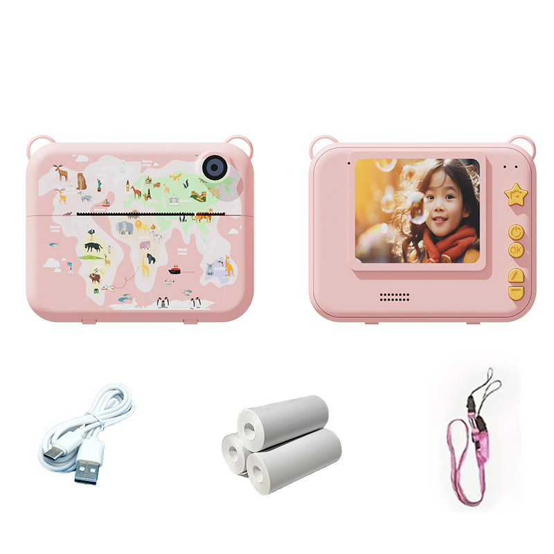 Kids Toys 3 Year Old - Appareil photo instantané pour enfants, 1080p