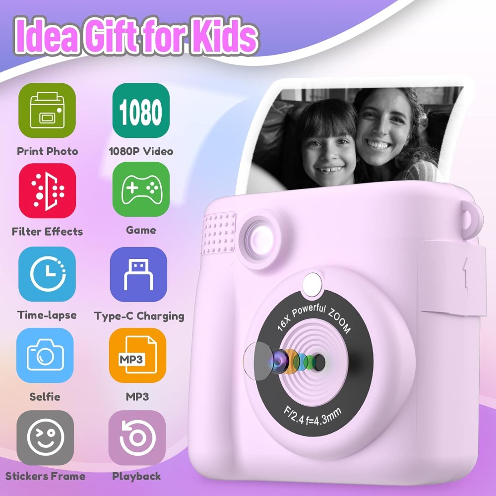 Appareil photo à impression in - Kids Toys 3 Year Old avis et prix