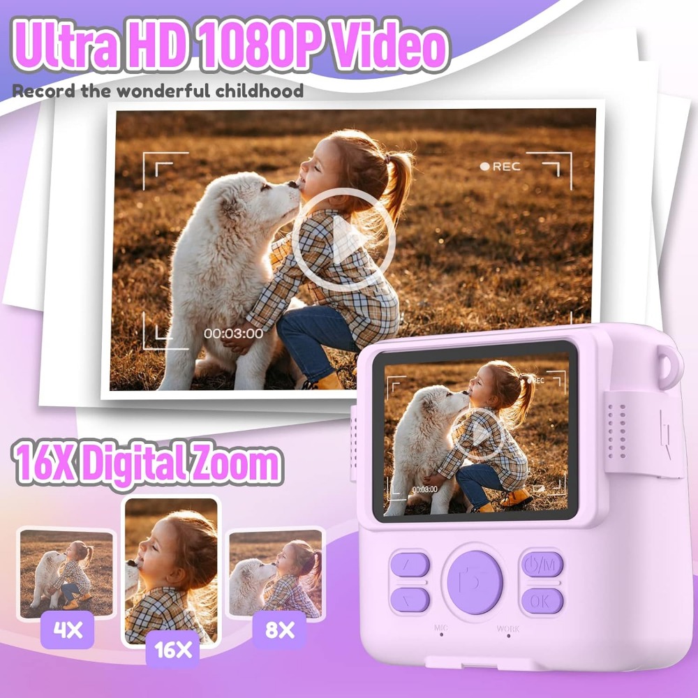 Appareil photo à impression in - Kids Toys 3 Year Old avis et prix