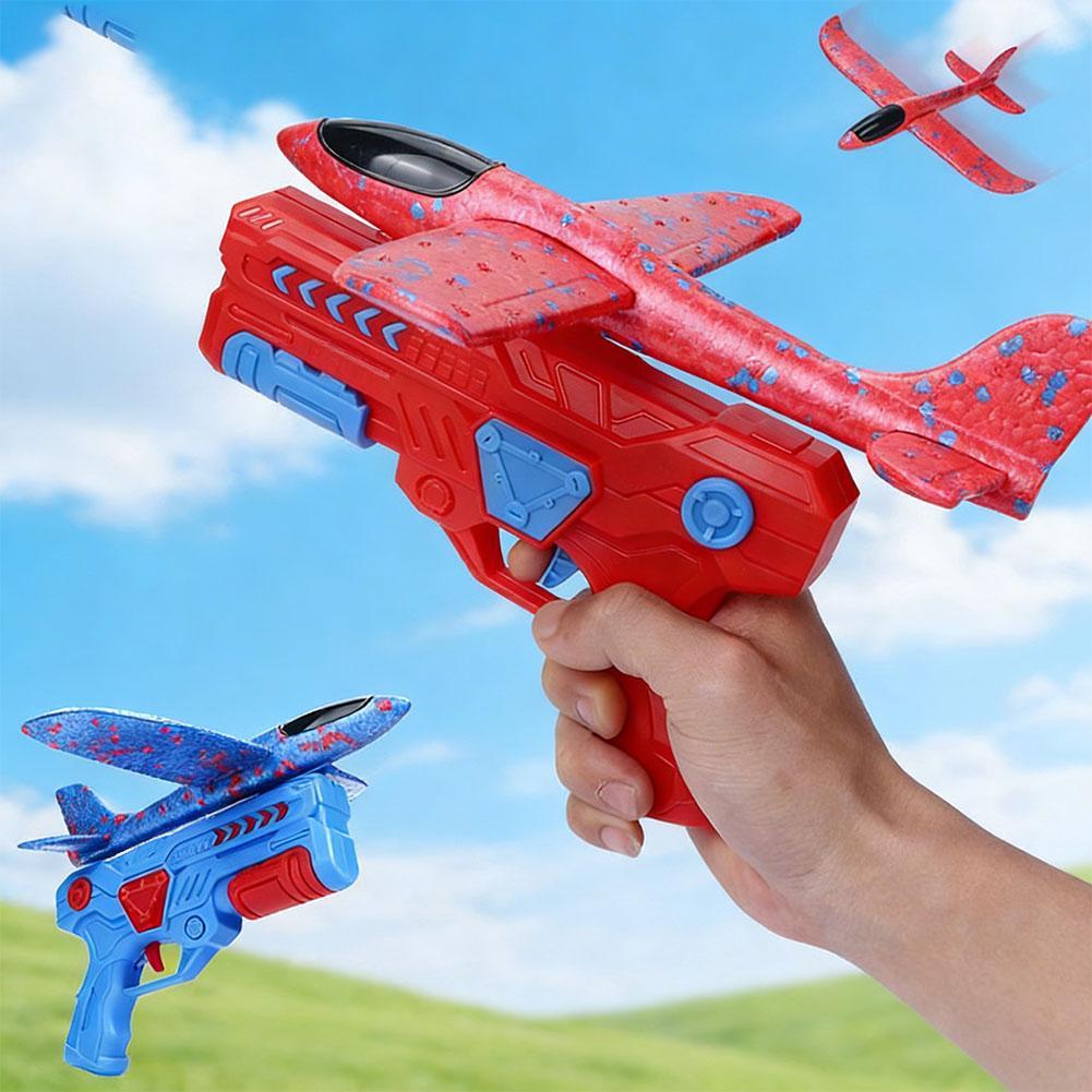 Avion en mousse lumineux, lanc - Catapult Launcher Toy avis et prix