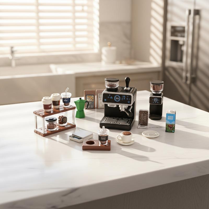 Ensemble de tasses et machine  - Kids Toys Kitchen Set avis et prix