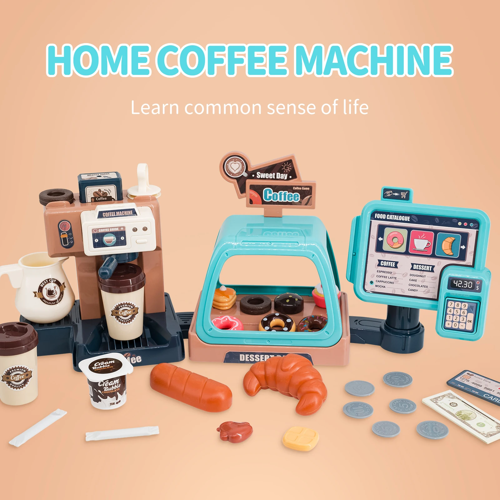 Ensemble de jouets de cuisine  - Toy Cash Register avis et prix